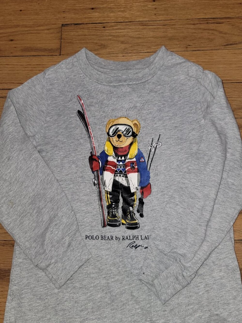 Nice Gray Boys Polo Shirt 4t